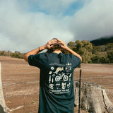 Ryde x OTE Trail Culture Tee Navy