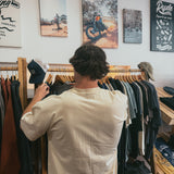 No Hat No Play Tee Ecru - Oversized Fit