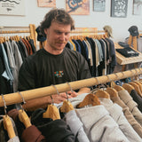 No Hat No Play Tee Coal - Oversized Fit
