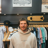 No Hat No Play Hoodie - Faded Bone
