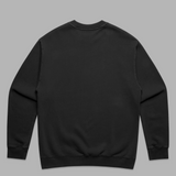 Never Growing Old Crew Faded Black