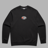 Never Growing Old Crew Faded Black