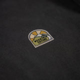 Trail 1/4 Zip Faded Black