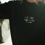 Women's No Hat No Play Tee Navy