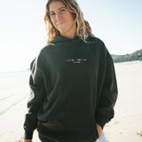 Women's No Hat No Play Hoodie - Faded Black