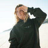 Women's No Hat No Play Hoodie - Faded Black