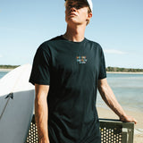 No Hat No Play Navy Tee - Standard Fit