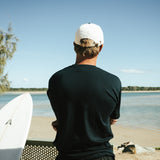 No Hat No Play Navy Tee - Standard Fit