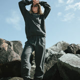 No Hat No Play Trackies Faded Black