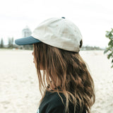Kids No Hat No Play Cap Blue Brim