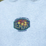Lemons Hoodie White Marle