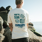 Curiosity Tee Cream Tee