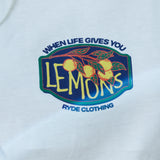 Women's Lemons Tee Cream