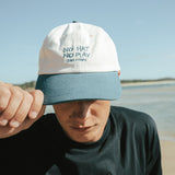 No Hat No Play Cap Blue Brim
