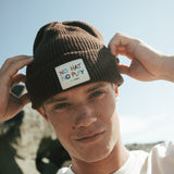 No Hat No Play Beanie Coffee