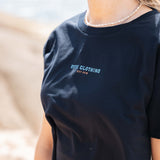 Women's Sunrise Crop Tee Navy