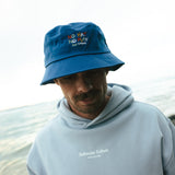 No Hat No Play Bucket Hat Blue Highlighter