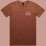 Born On The Water Tee Clay