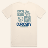 Curiosity Tee Cream Tee