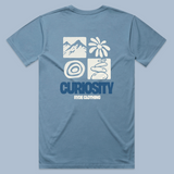 Curiosity Tee Blue