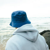 No Hat No Play Bucket Hat Blue Highlighter