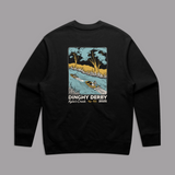 2025 Dinghy Derby Crewneck Jumper Black