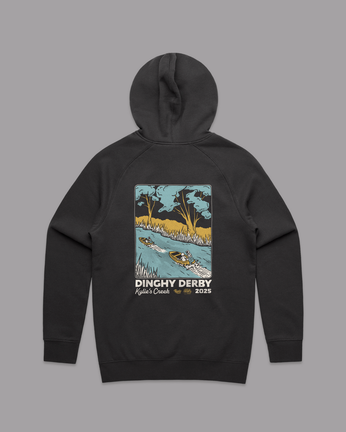 2025 Dinghy Derby Hoodie Coal