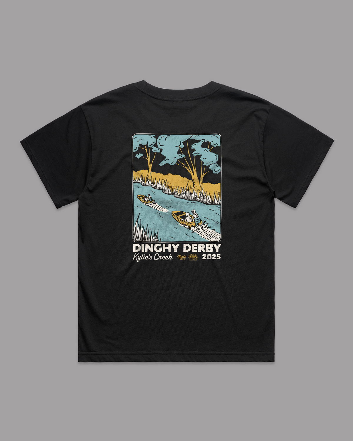 2025 Womens Dinghy Derby Tee Black