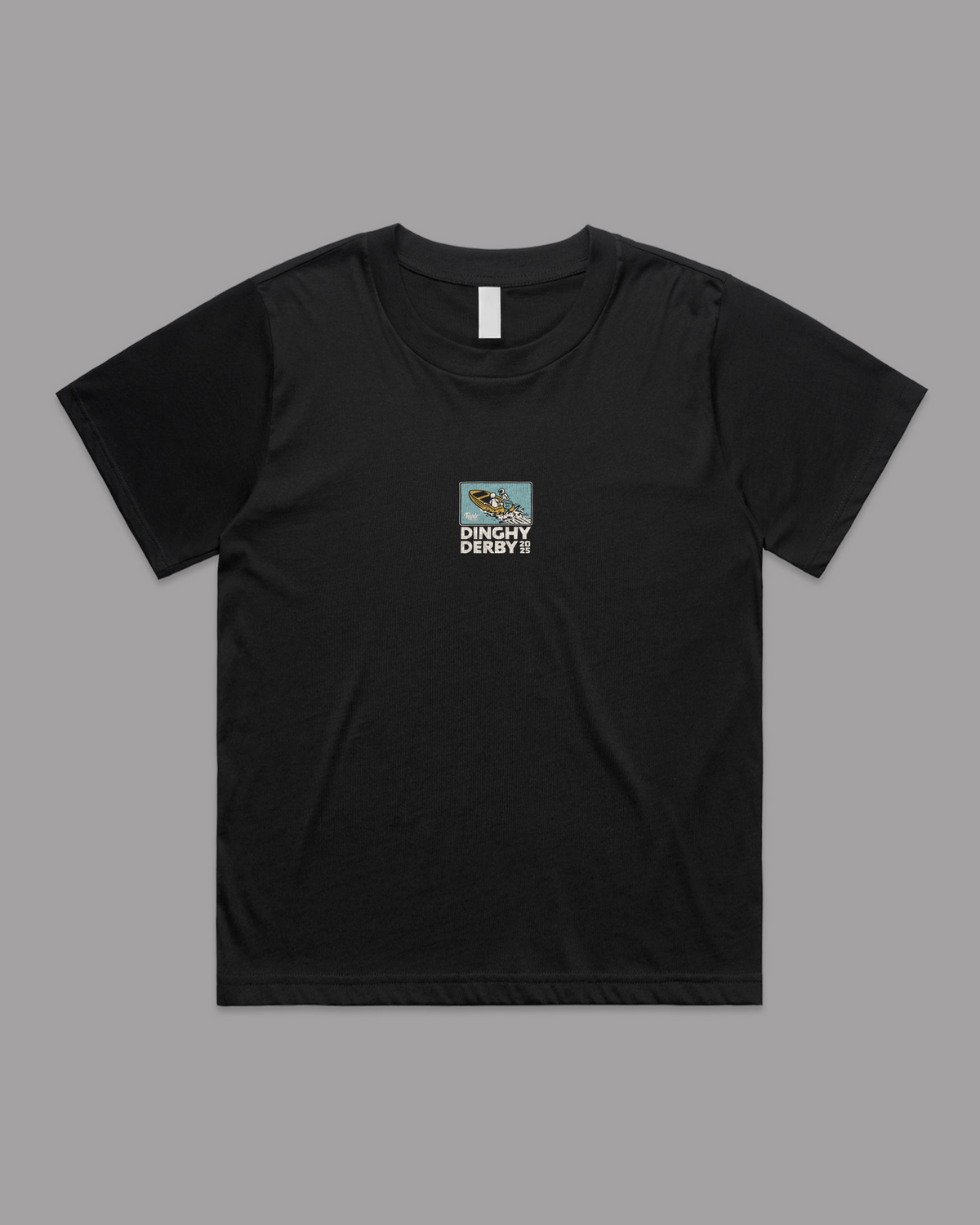 2025 Womens Dinghy Derby Tee Black