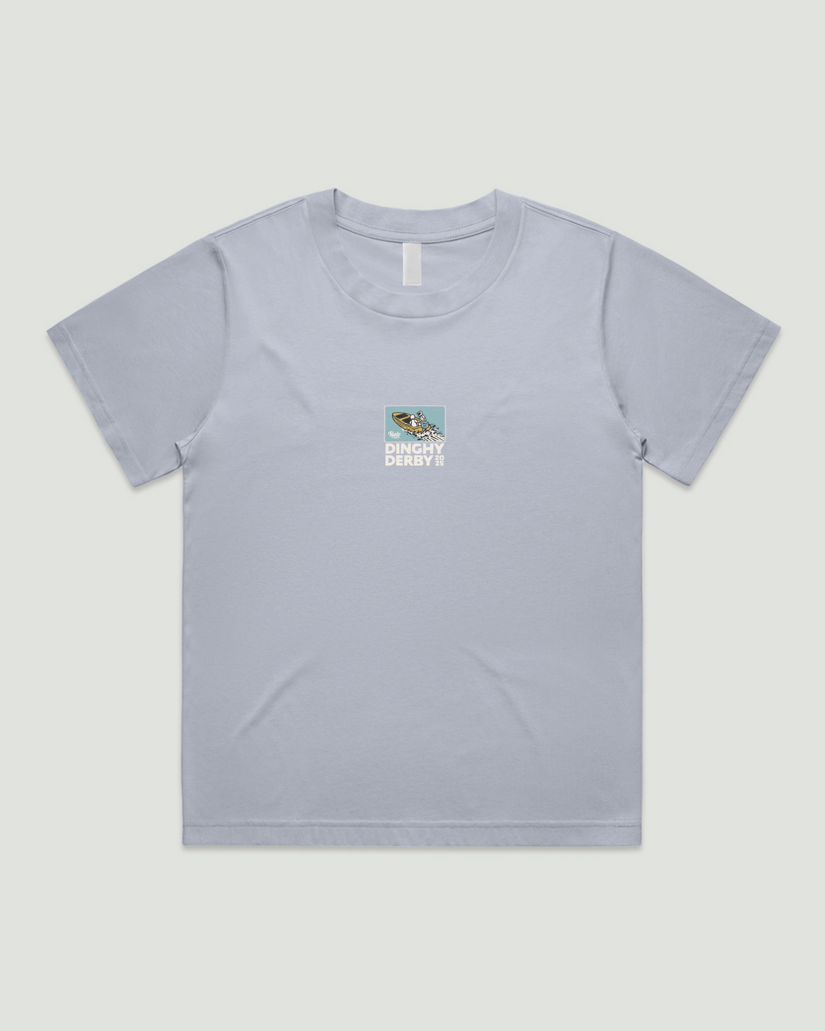 2025 Womens Dinghy Derby Tee Powder