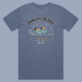 2026 Dinghy Derby Tee Faded Blue