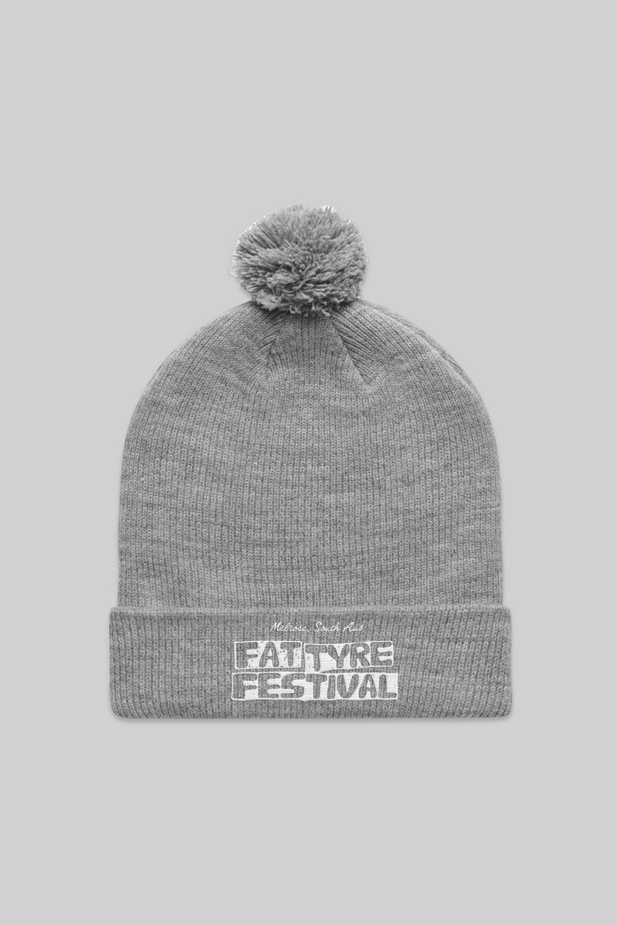 Ryde x Fat Tyre Festival Beanie Grey