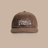 Ryde x Fat Tyre Festival Cord Cap Walnut