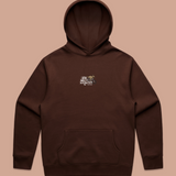 Ryde x Fat Tyre Festival Hoodie Chestnut