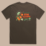 Fresh Produce Faded Brown Tee