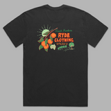 Fresh Produce Faded Coal Tee