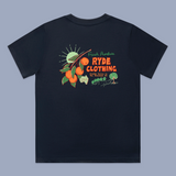 Women's Fresh Produce Navy Tee