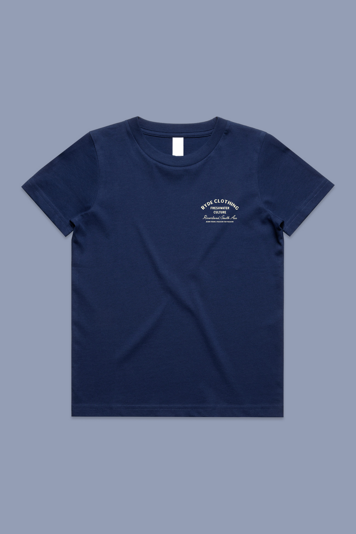 Kids Freshwater Culture Tee Blue