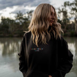 Women's No Hat No Play Hoodie - Faded Black
