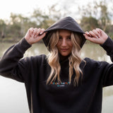 Women's No Hat No Play Hoodie - Faded Black