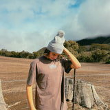 Ryde x Fat Tyre Festival Faded Brown Tee