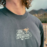 Ryde x Fat Tyre Festival Tee Faded Black