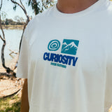 Curiosity Tee Cream Tee