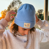 No Hat No Play Beanie Powder