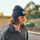 No Hat No Play Beanie Deep Ocean