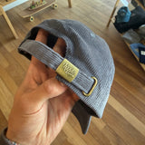 No Hat No Play Cord Cap Charcoal
