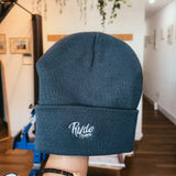Ryde Logo Beanie Blue