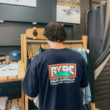 South Aus Tee Navy - Oversized Fit
