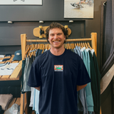South Aus Tee Navy - Oversized Fit