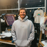 No Hat No Play Hoodie Powder